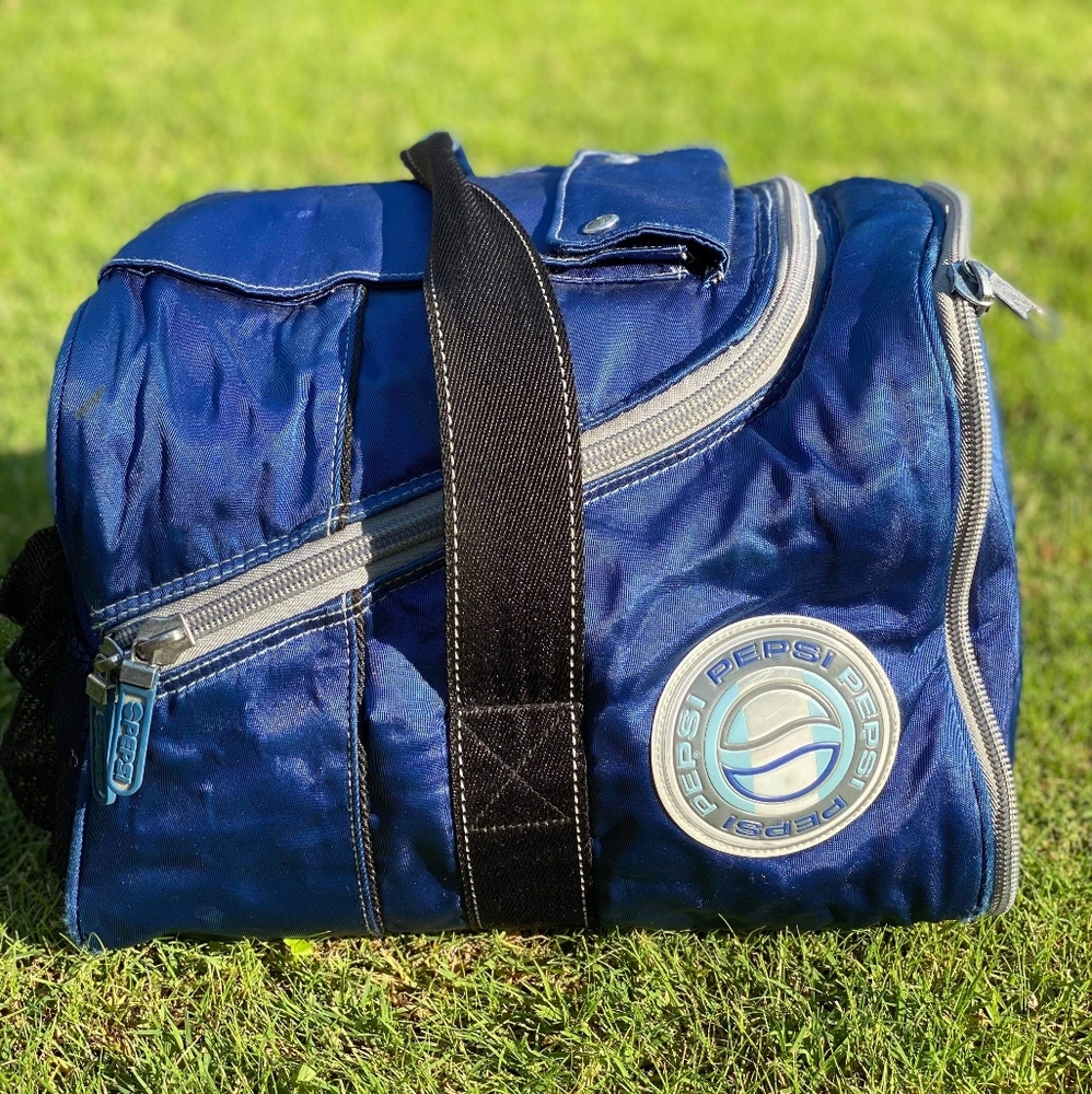 Vintage Pepsi Duffel Travel Duffle COOLER